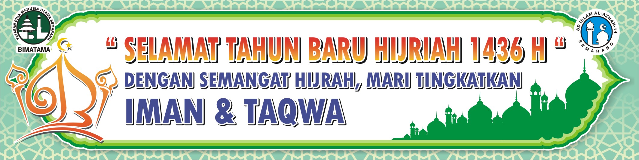 TAHUN BARU HIJRIAH 1436 H Situs Resmi SD Islam AL AZHAR 14 Semarang